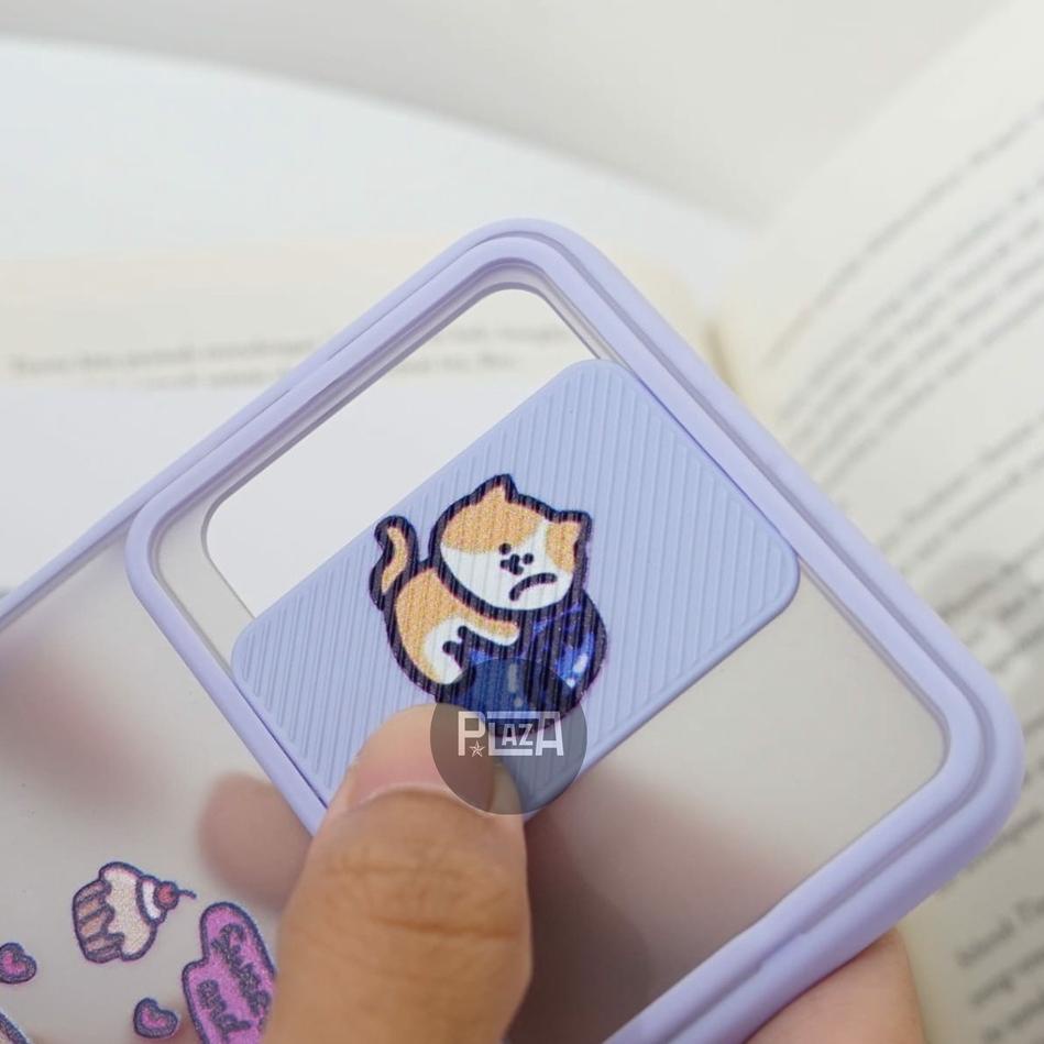 Stok terbaru Softcase Slide Camera [PKG01] For VIVO Y91C Y91 Y93 Y95 Y20 Y20S Y12S Y30 Y50 Y12 Y15 Y