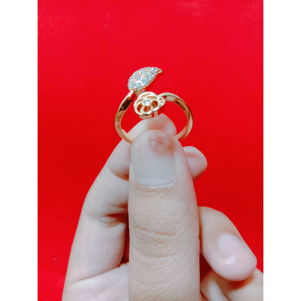 [viral]998 cincin titanium antikarat viral model lobang