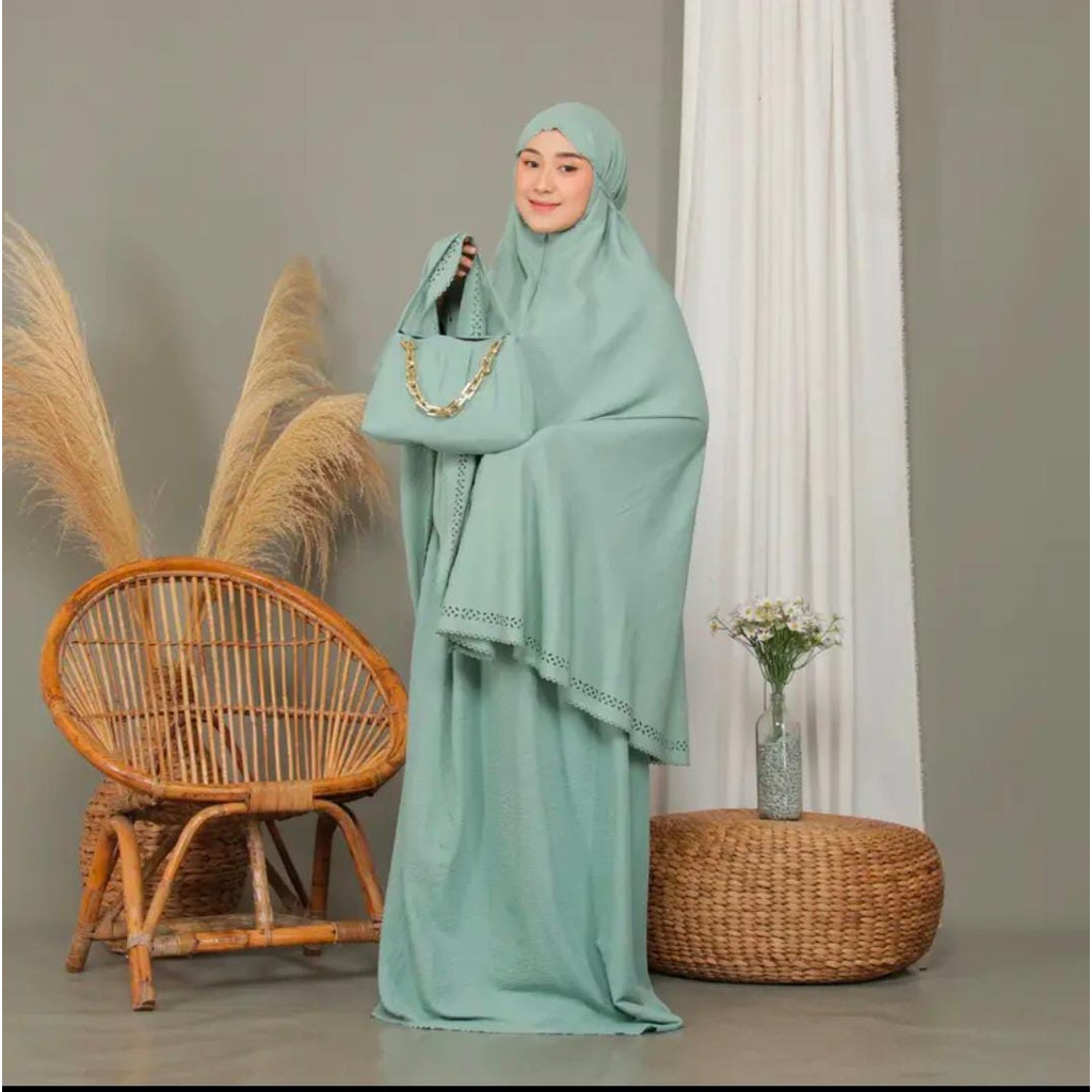 Mukena Safana Airflow 2 in 1 by zena
