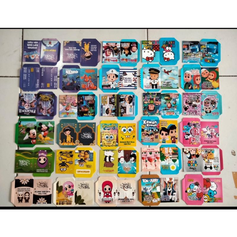 

500 Lembar Amplop Lebaran Mini