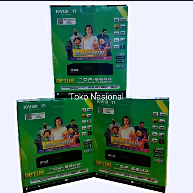 Receiver GOL Optus OP66HD FTA.