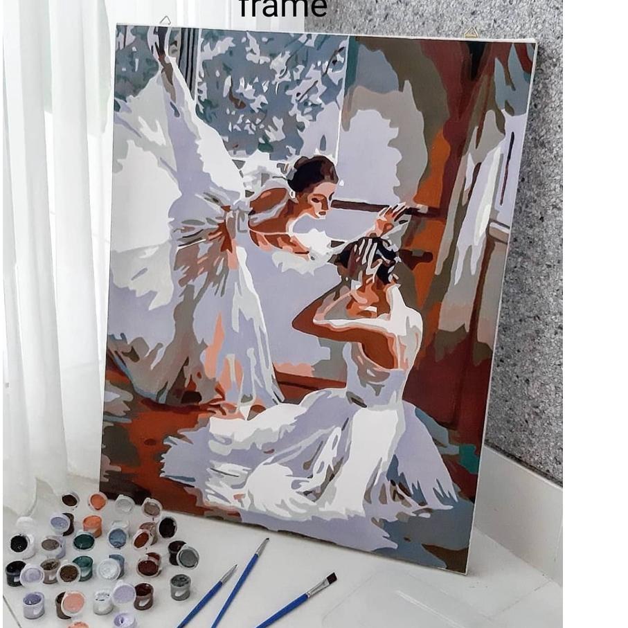 

Terlaris - diy Paint by number kit 50x40cm jakarta. painting by numbers kit リ