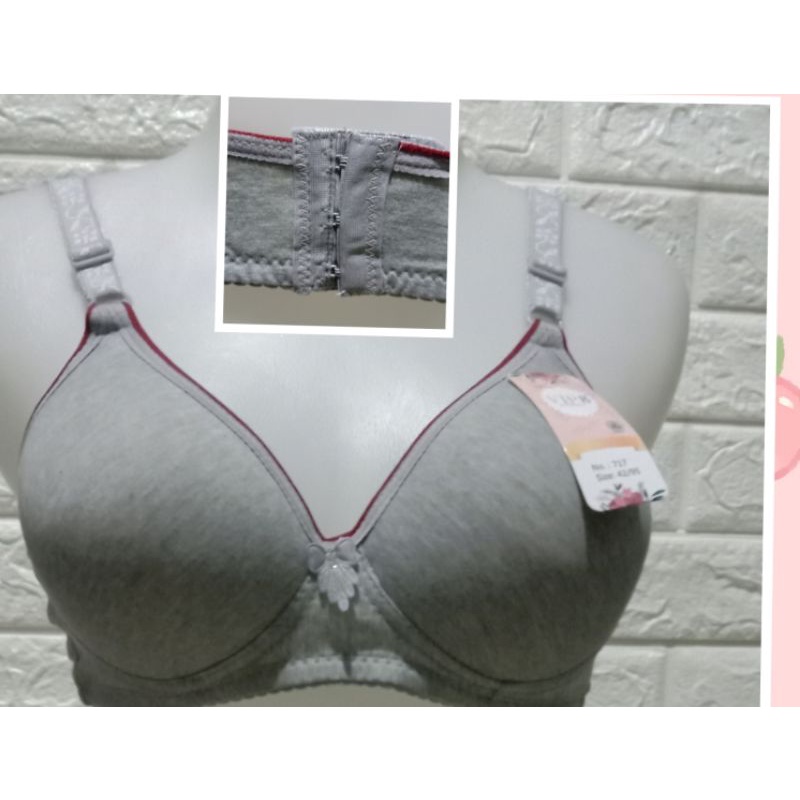 BH Hak 3 CUP B (Sedang) (VP 717/402) SiZE 36-42 Pakai Spon Tanpa Kawat BRA Remaja Dewasa Pakaian Dalam Wanita