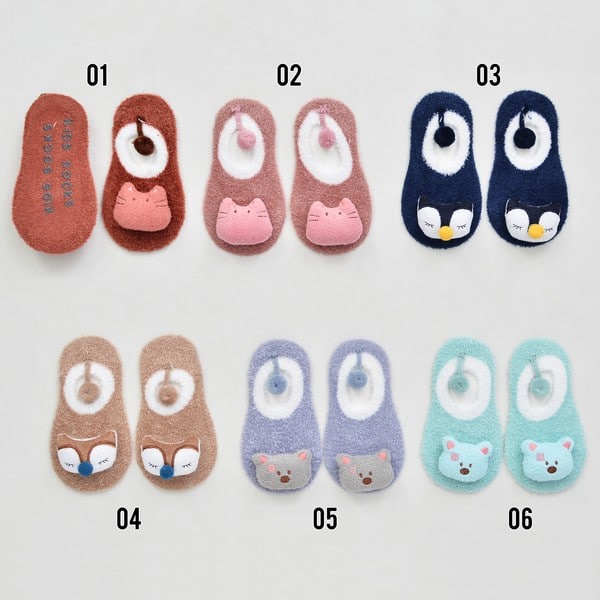 LID1036 - KAKI BAYI, KAOS KAKI BULU KOREA, BABY SOCK