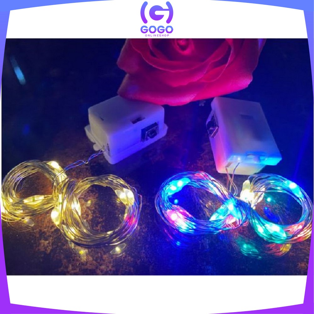 GOGO-C438 Lampu Kawat Led Tumblr Lampu Strip Fairy Light Tumblr Light Dekorasi Outdoor dan Indoor Lampu Led Kawat