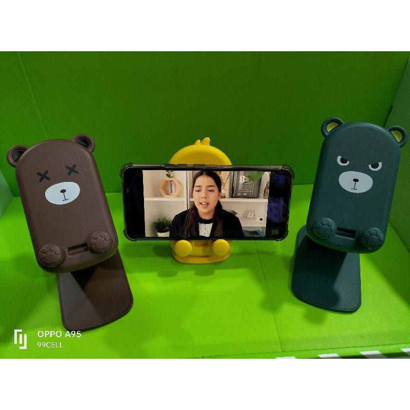 Stand Holder HP Lipat Polos dan Karakter Lucu