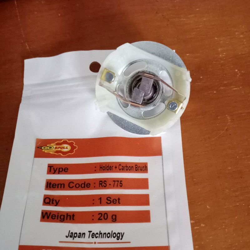 cb carbon brush holder motor DC RS775 RS 775 Motor per sett