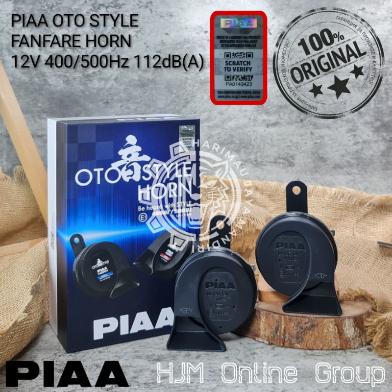 KLAKSON KEONG PIAA OTO STYLE HORN 12V (ORIGINAL)