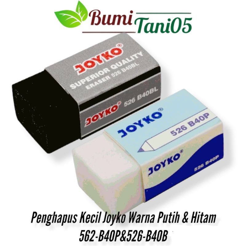

Penghapus Joyko Kecil Warna Hitam Dan Putih 1 Pcs