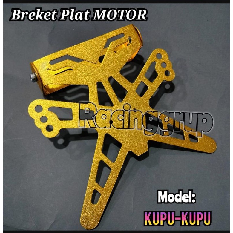 Breket plat nomor model bintang new(828)