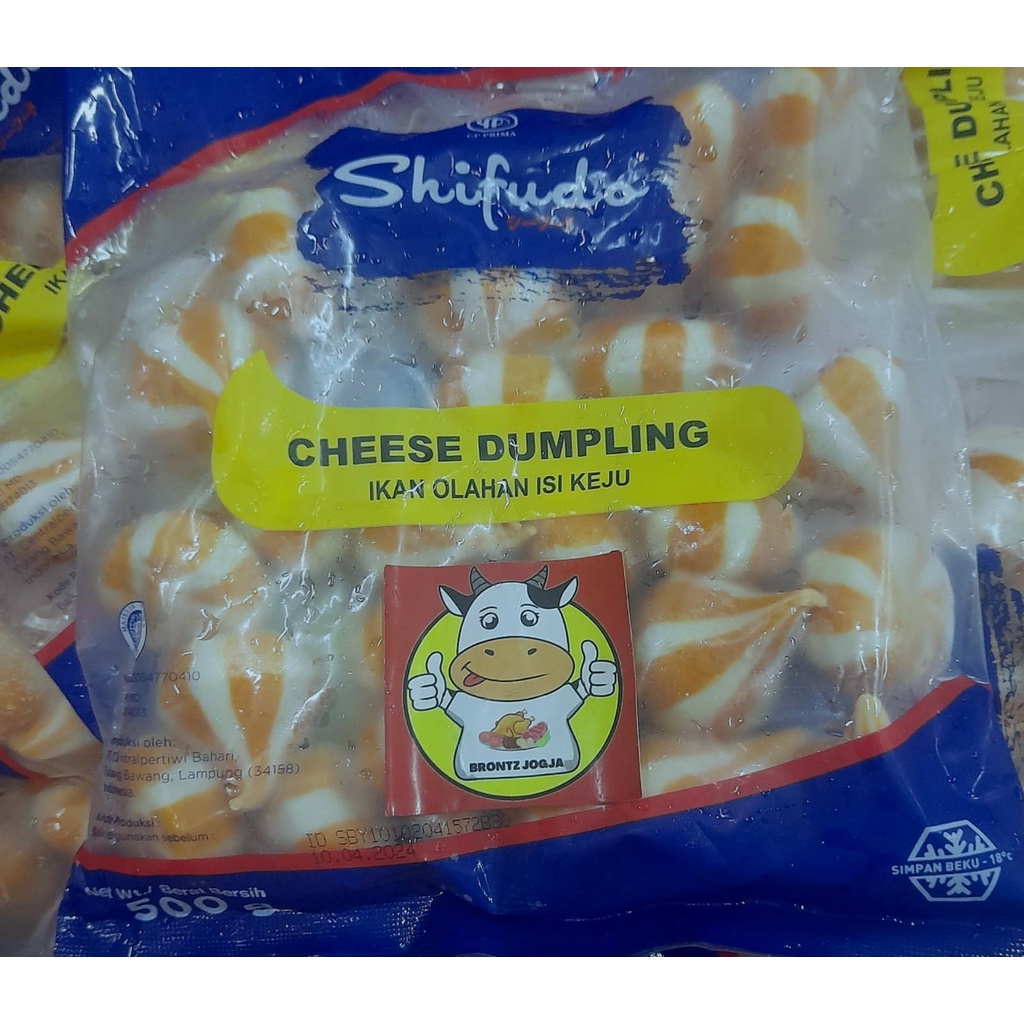 

SHIFUDO CHEESE DUMPLING 500GR - FROZEN FOOD - BRONTZ JOGJA