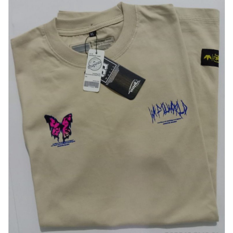 T shirt Wafilworld Twins sister / kaos distro pria / kaos distro pria keren / kaos distro pria putih