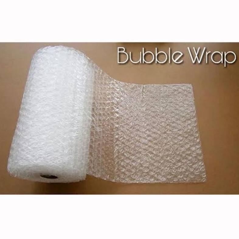 

tambahan buble wrap untuk packing