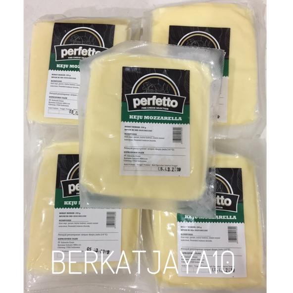 

Stok terbaru Keju Mozzarella 250 GRAM Perfetto Cheese Keju Mozarella murah
