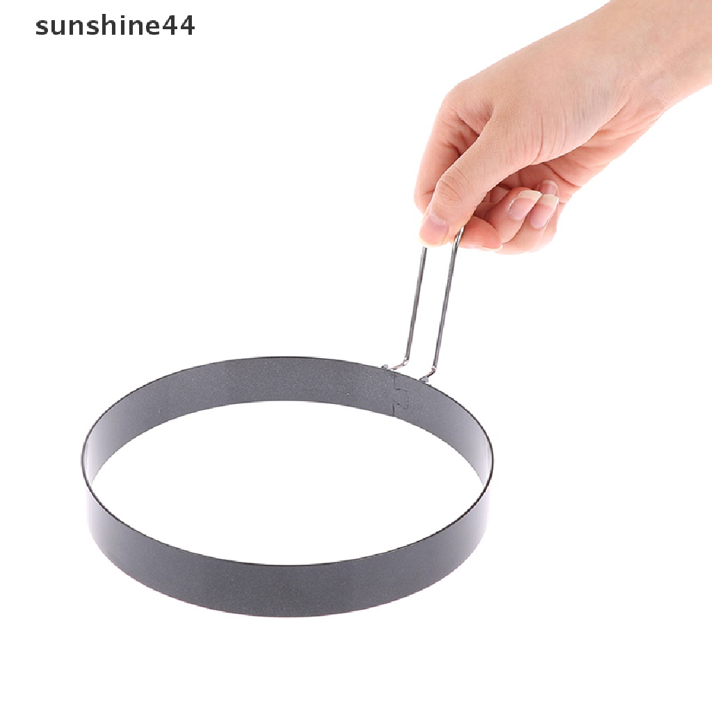 Sunshine 9 / 10 / 15 / 20cm Ring Cetakan Pancake / Telur Goreng Bahan Metal Anti Lengket