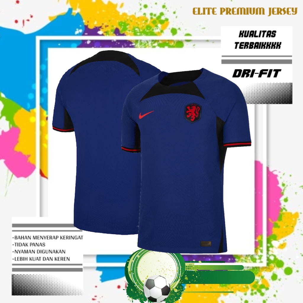 JERSEY TIMNAS BELANDA AWAY WORLD CUP 2022/2023 GRADE ORI | BAJU SEPAK BOLA PIALA DUNIA TIMNAS BELAND