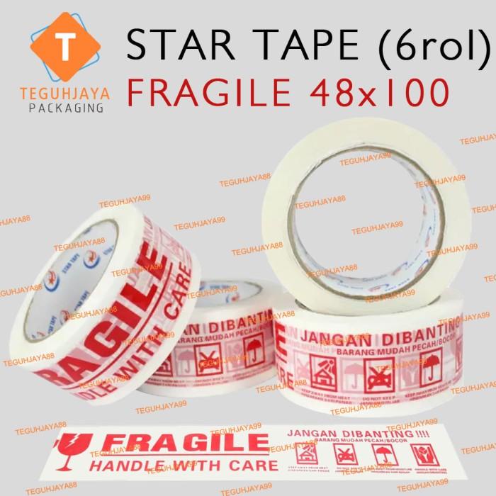 

Lakban / Isolasi / Selotip Fragile Daimaru 48mm x 90