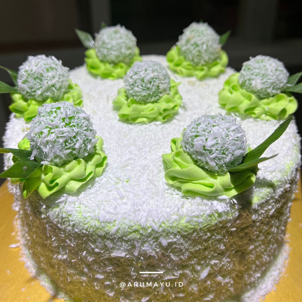 

GLUTEN FREE KLEPON WHOLE CAKE