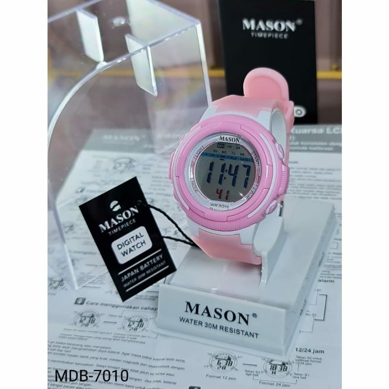 JAM TERVIRAL MASON M 7010 / M-7010 / M7010 Watch Jam Tangan ORIGINAL