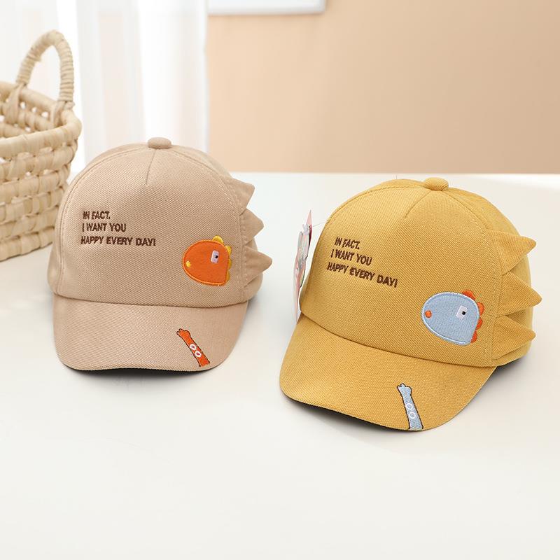 COD!! topi keren anak laki laki dan perempuan usia 1-4 tahun import premium motif DINO FACT / babylovanta