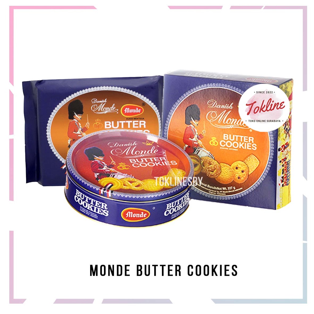 

MONDE BUTTER COOKIES 150 GR & 454 GR