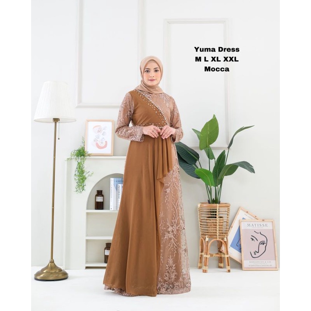 (COD) Ready New Gamis Yuma - New Yuma Dress
