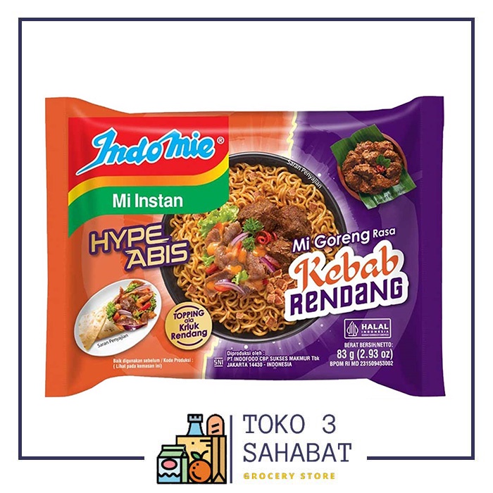 

Indomie Goreng Kebab Rendang
