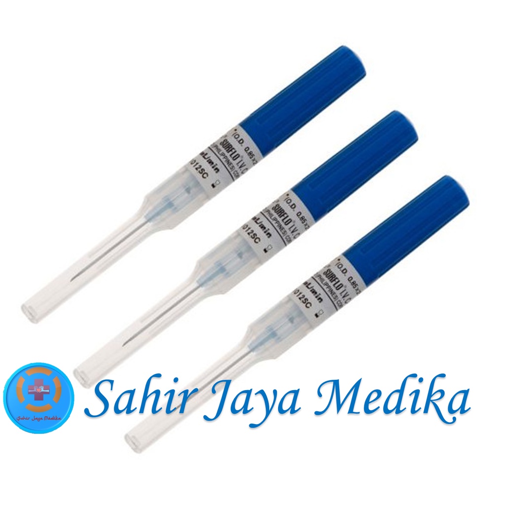 Harga Per Pcs Surflo IV Catheter Terumo / IV Catheter Terumo 18G 20G 22G 24G / Terumo IV Catheter