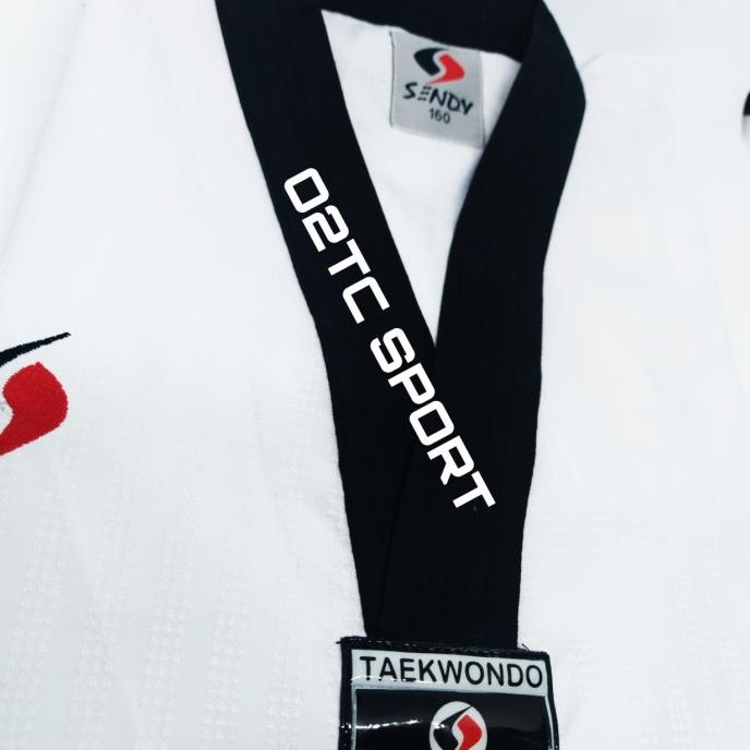 DOBOK TAEKWONDO SENDY CHAMPION KERAH HITAM