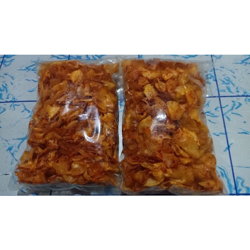 

keripik singkong pedas manis 500 gram