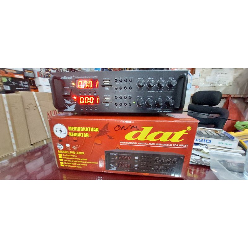 AMPLI WALET DAT 228X/ AMPLI WALET DAT 2PLAYER/AMPLI WALET 2PELAYER/AMPLI WALET TERMURAH