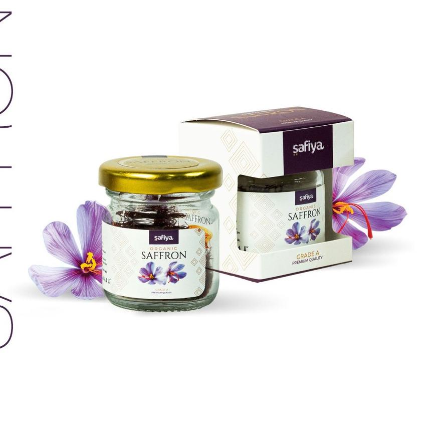 

Ready Stok Bunga Saffron Super Negin 1 gram Finest Gold Safron Authenctic Safiya Food 