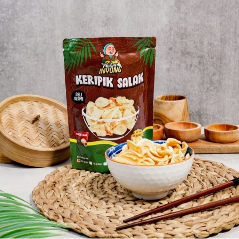 

Keripik Buah Salak - Salak Asli Crispy - Snakefruit Chips - Snack Diet Camilan Sehat Buah dan Sayur