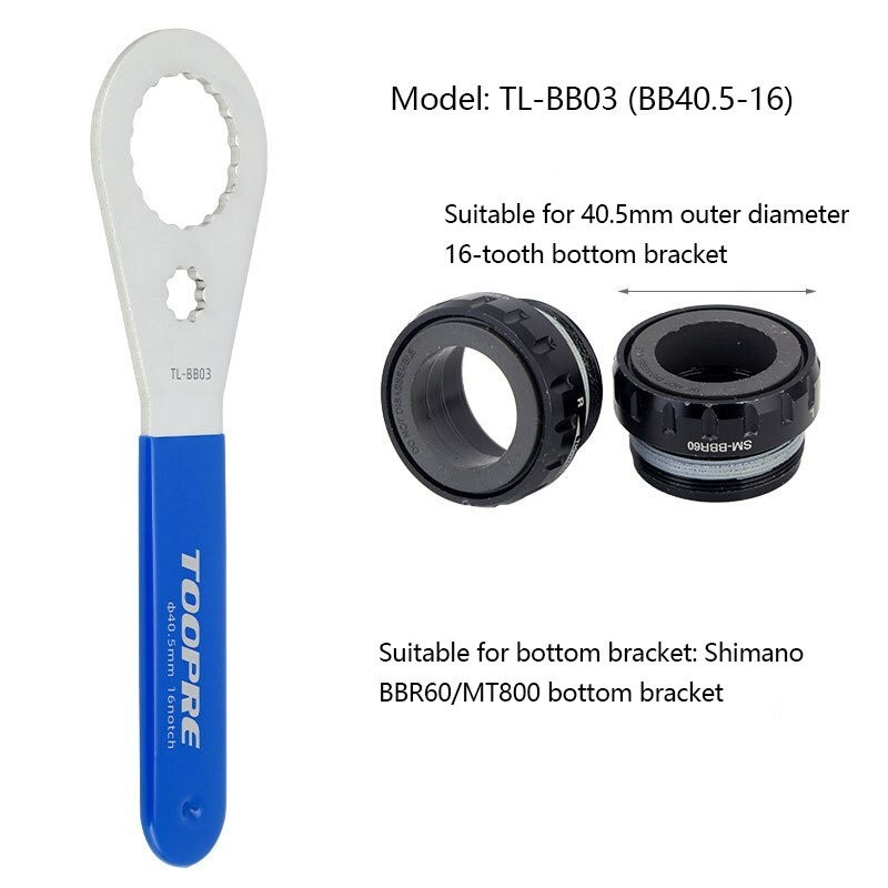 Toopre Kunci Alat Pembuka Lepas Buka BB Bottom Bracket Removal Wrench