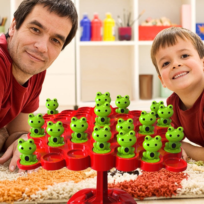 Mary Math Learning Balance Tree Game Mainan Edukasi Montessori Stem Preschool Dengan Kodok Untuk Anak Usia3+Tahun