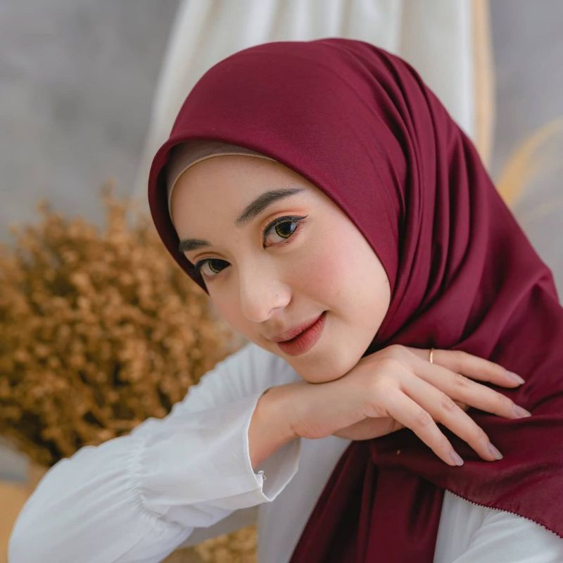 Paris segiempat premium voal/hijab sekolah part 2