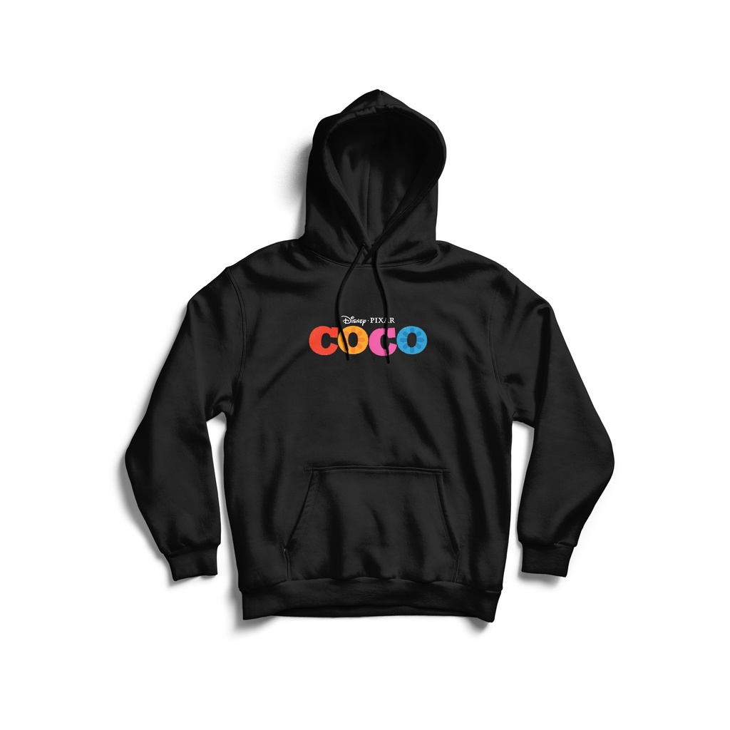 GKAHDHDSN080 Jaket Hoodie Anak Gambar Kartun Walt Disney Pixar Coco Logo Hoodie Anak Lengan Panjang 