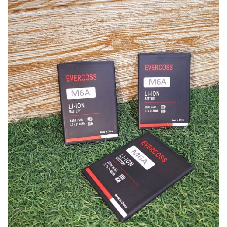 BATERAI ORIGINAL EVERCOSS M6A TERMURAH