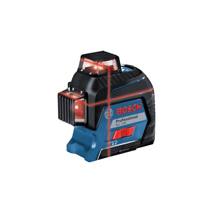 BOSCH GLL 3-80 Line Level / Laser Level 3 Arah