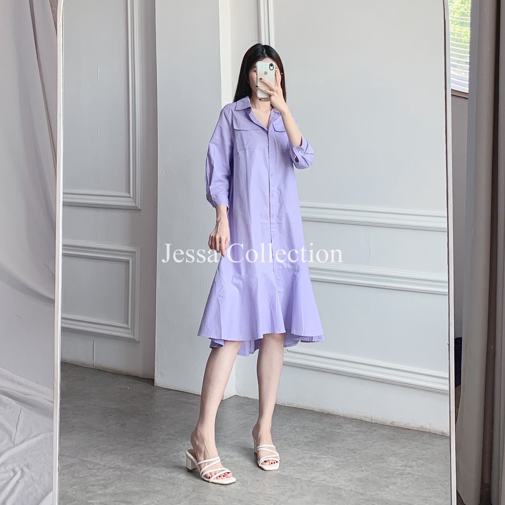 Premium Helania Ribbon Dress TH 350 COTTON