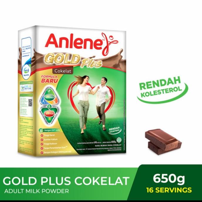 

[ COD ] Anlene Gold Plus Cokelat 650g