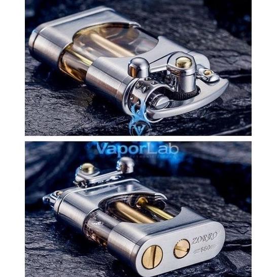 MANCIS KOREK API MINYAK VINTAGE OIL LIGHTER ZORRO 660 GIFT UNIK CLASIC DSF684769G