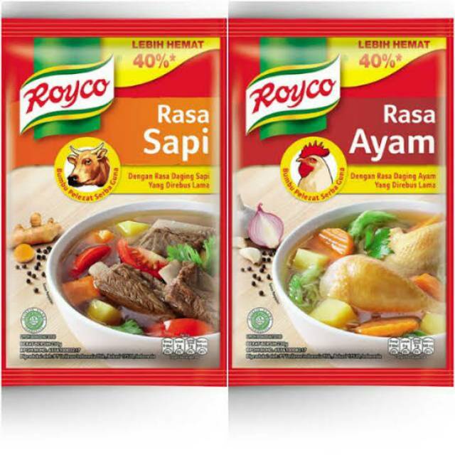 

Royco ayam/sapi 230g