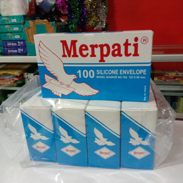 

Hot Sale Amplop Merpati Tanggung No.104(152X90Mm) Diskon