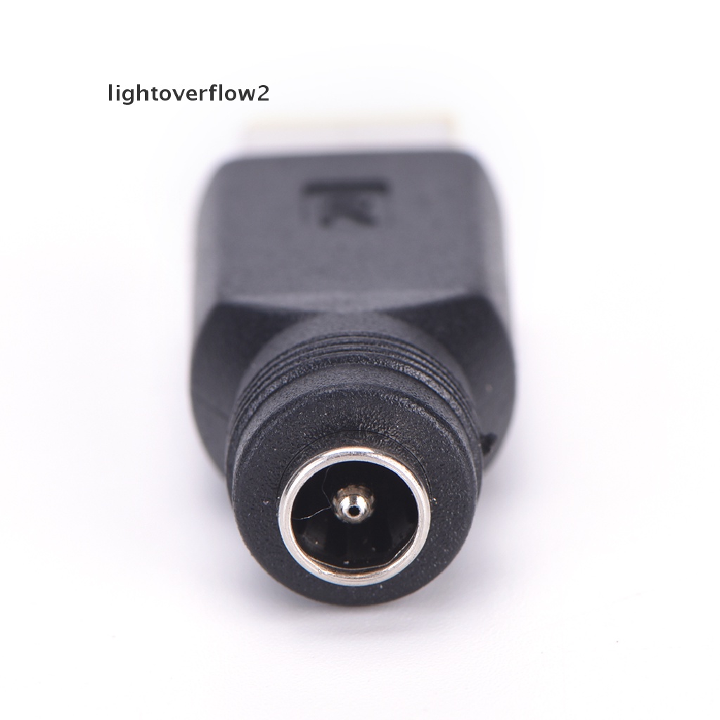 (lightoverflow2) Kabel Adapter Konverter Power Plug Female Untuk IBM Lenovo ThinkPad PC (ID)
