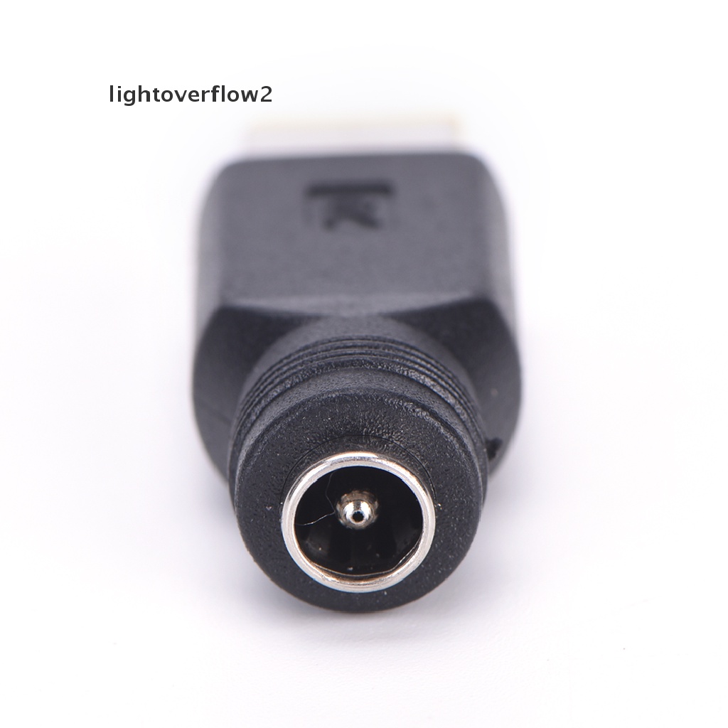 (lightoverflow2) Kabel Adapter Konverter Power Plug Female Untuk IBM Lenovo ThinkPad PC (ID)