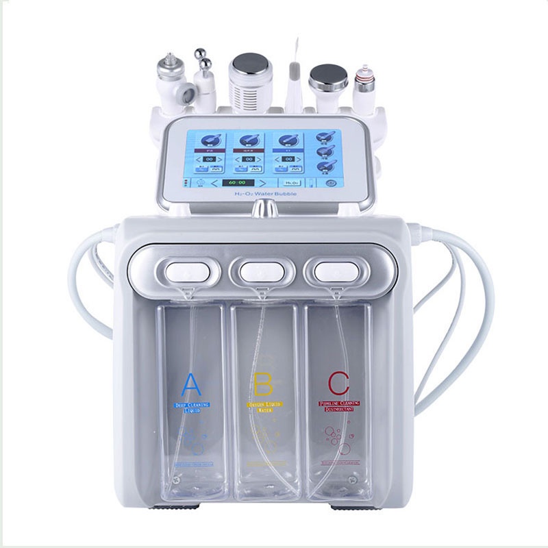 Mesin Dermabrasi Oxygen Air 6 Dalam 1, Mesin Pembersih Wajah Facial Beauty Equipment Machine For SPA