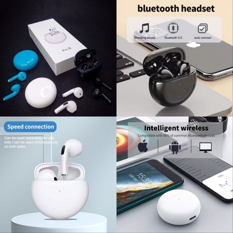 Headset TWS Bluetooth 5.0 suara jernih dan Bass