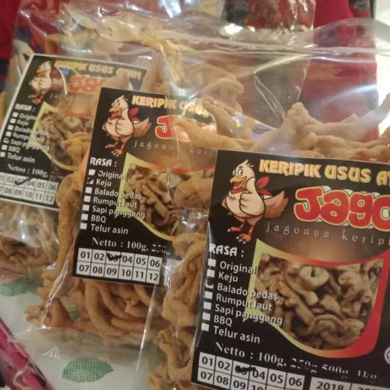 

ㅉ Keripik usus ayam tanpa tepung 100 gr kripik kerupuk keto snack ketogenic STOK BANYAK 3281 ❁