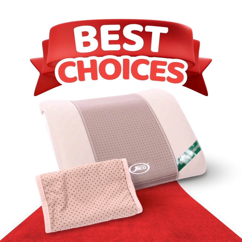 Jaco Lumbar Pillow Bantal Terapi Sakit Pinggang Nyeri Tulang Belakang Syaraf Terjepit Saraf Kejepit